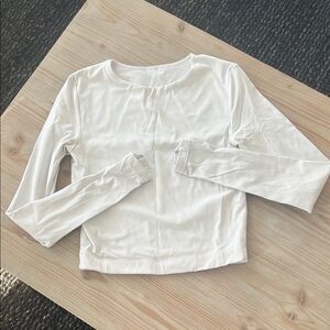 LSKD Cropped Staple LS Long Sleeve Top